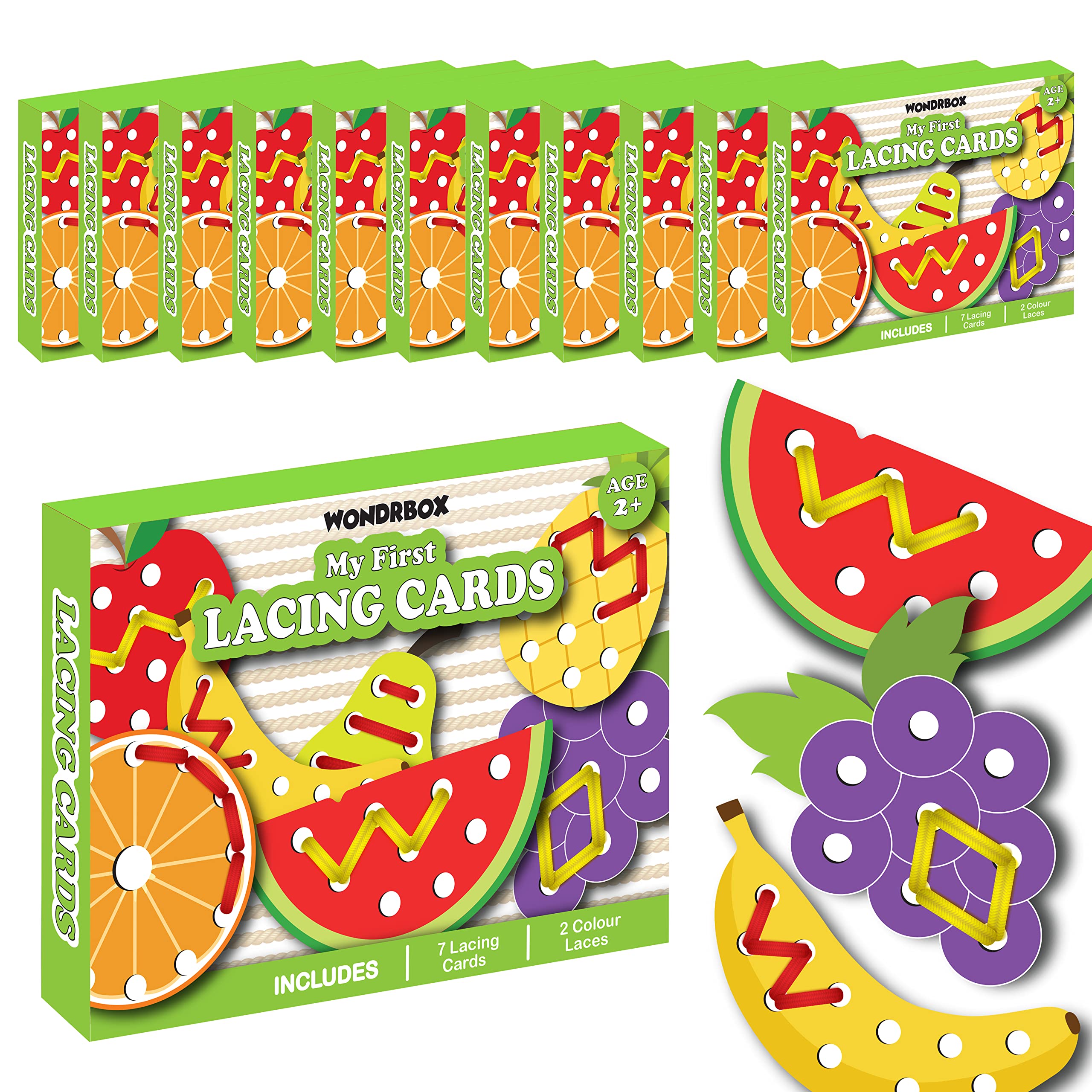 WONDRBOX Return Gifts  Birthday Pack of 12, Lacing
