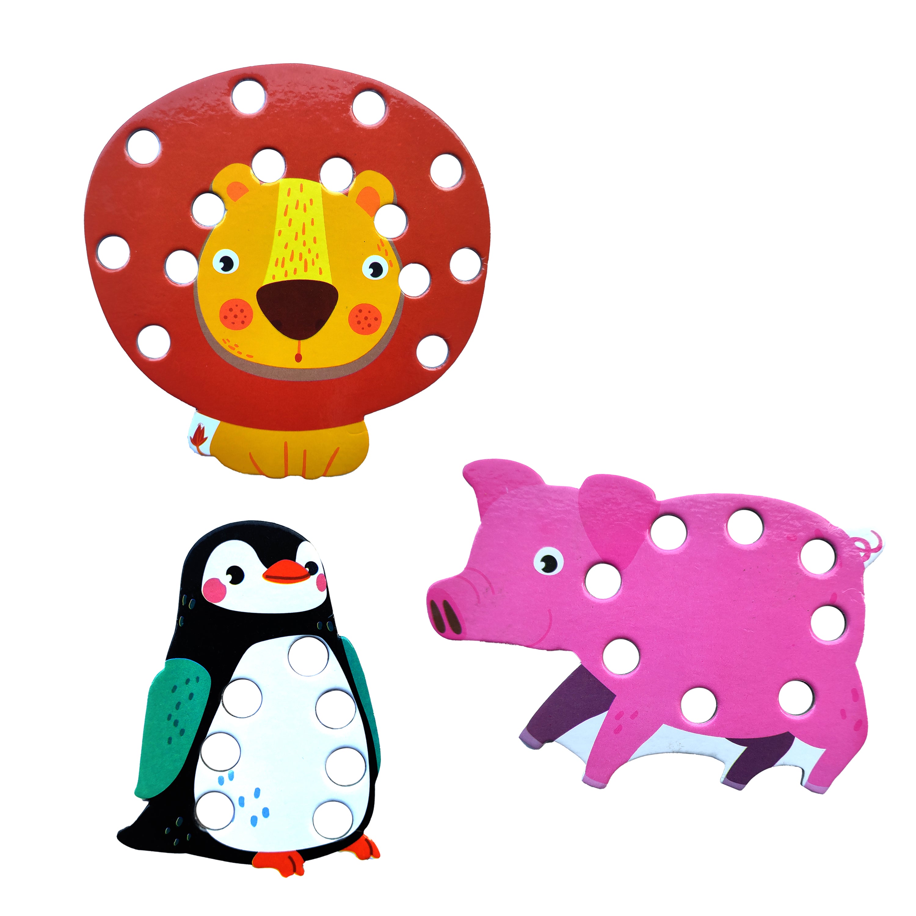 Animal Lacing Activity Kit, Age 2+