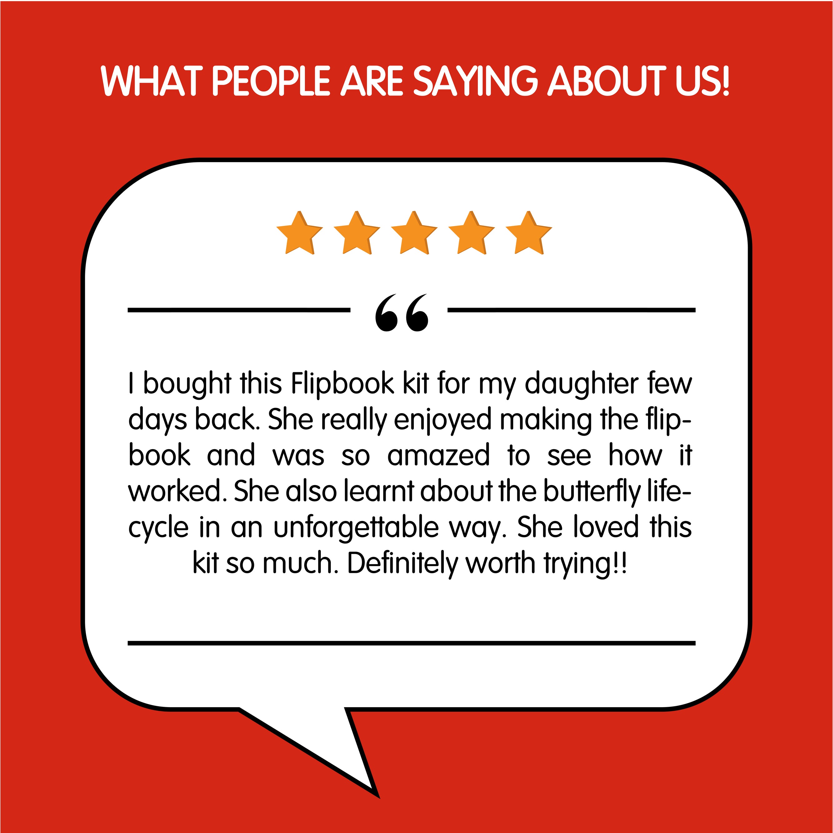 Flipbook Science Animation Toy, Age 6+