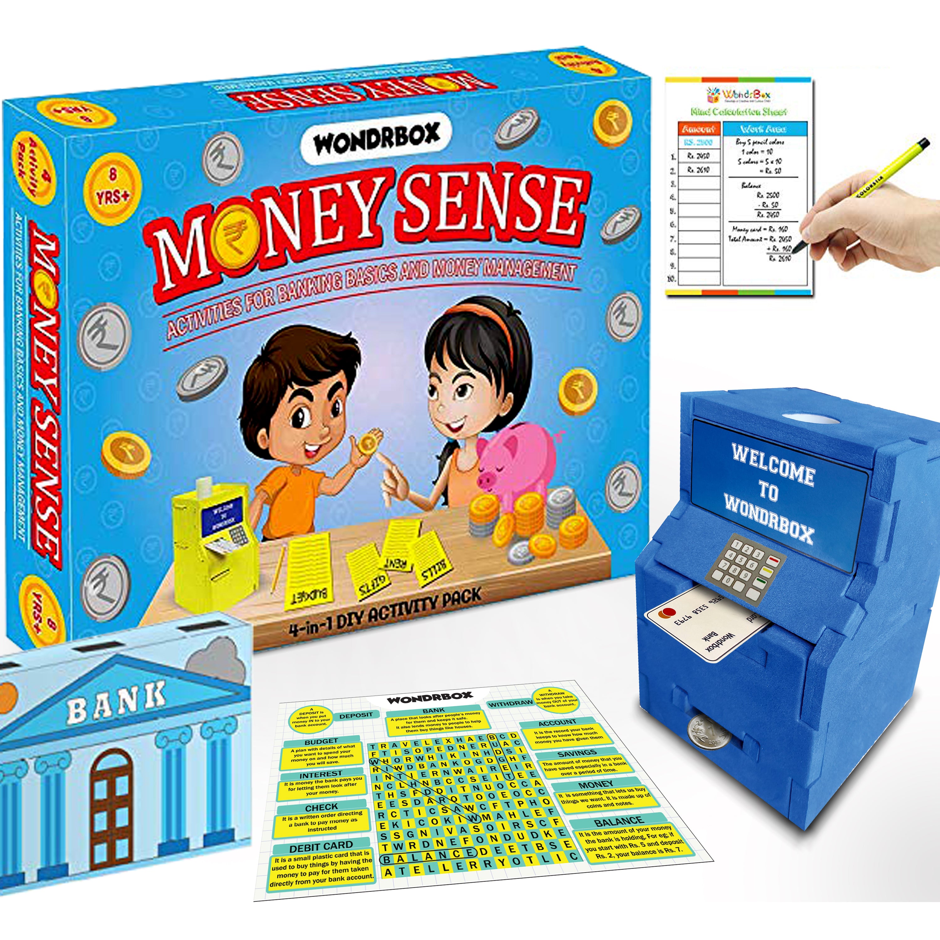 Money Sense DIY Activity Kit, Age 8+