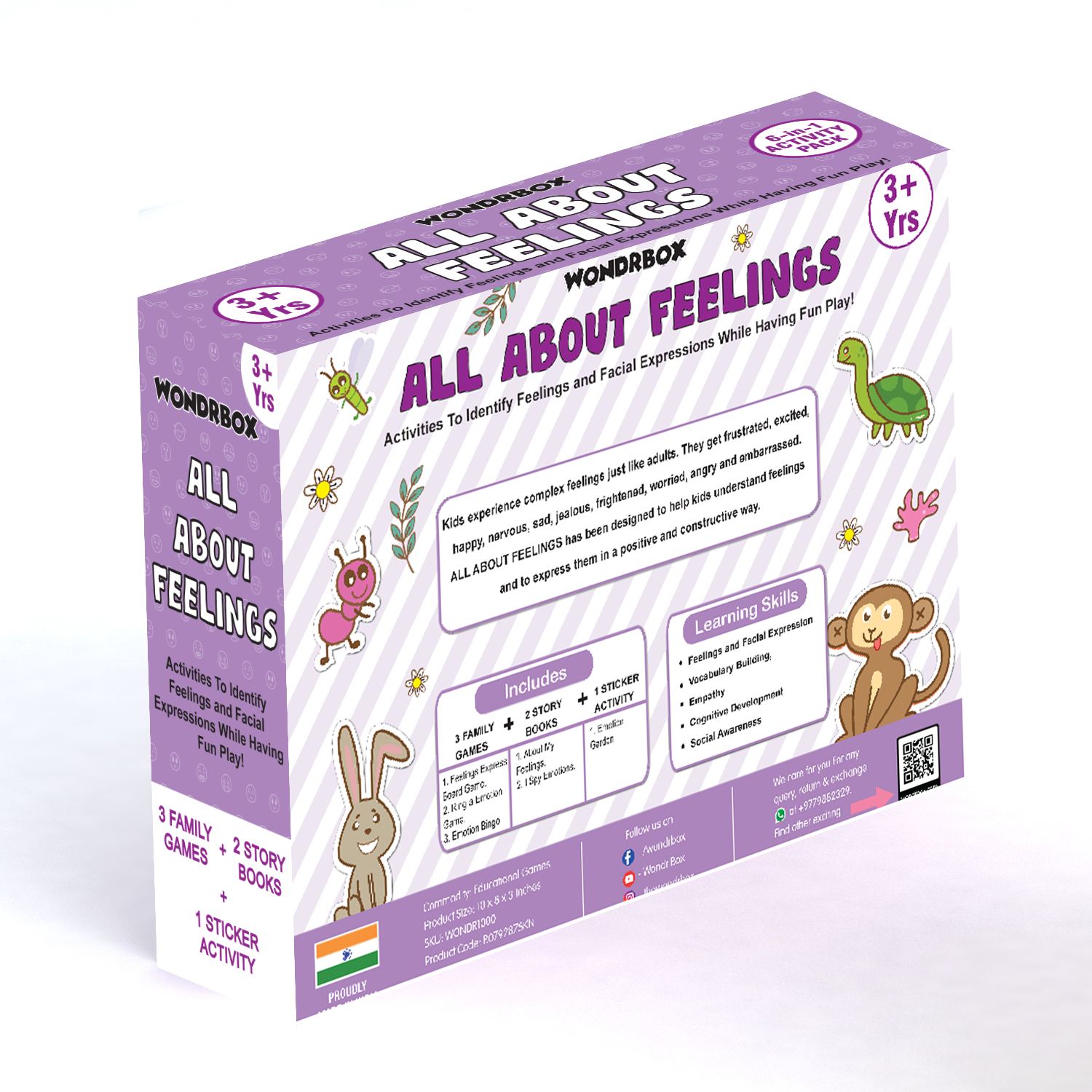 ALL About Feeling Activity Kit, Age 3+
