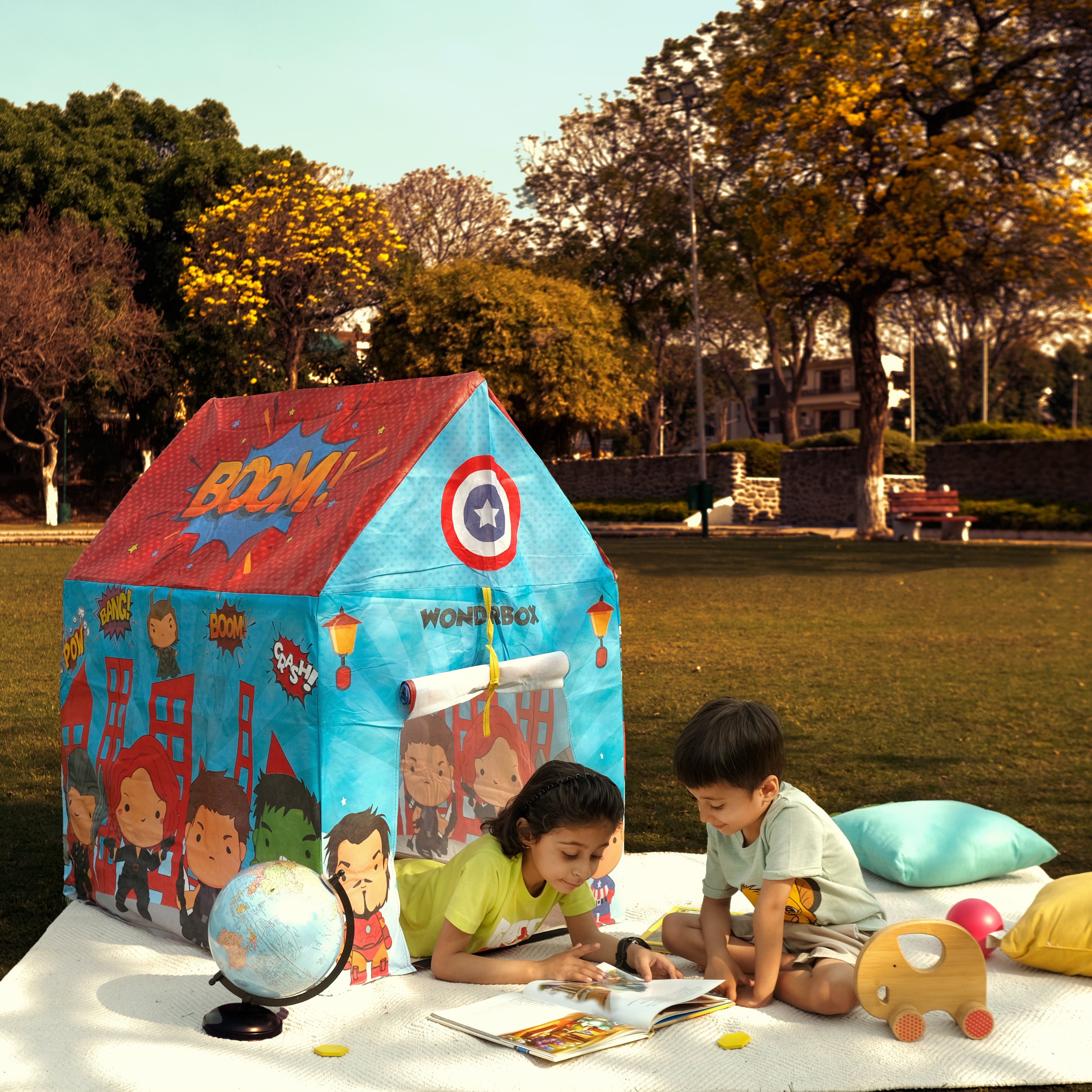 Marvel Theme Play Tent House, Age 3+