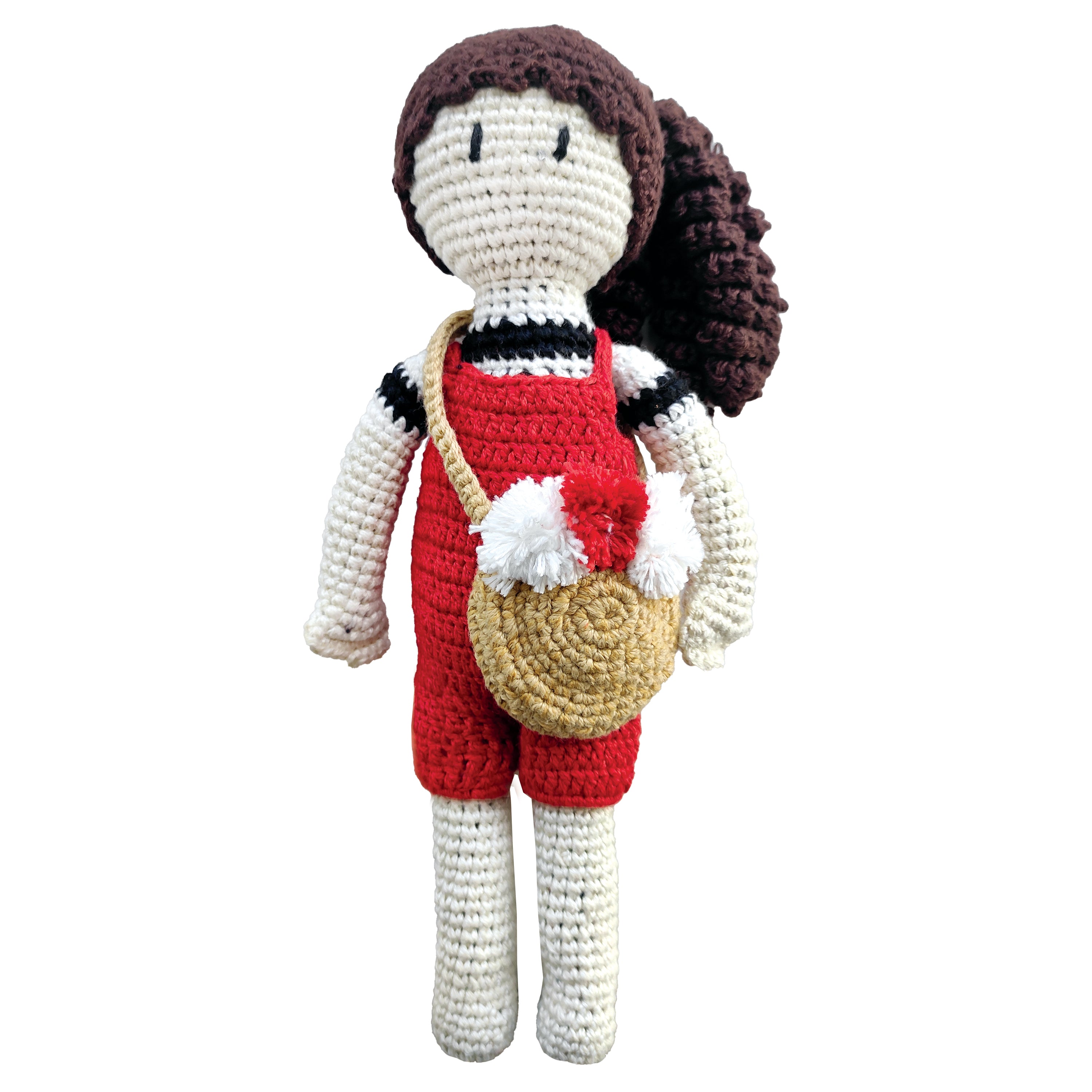 Red-Doll Crochet Toy , Age 0-3