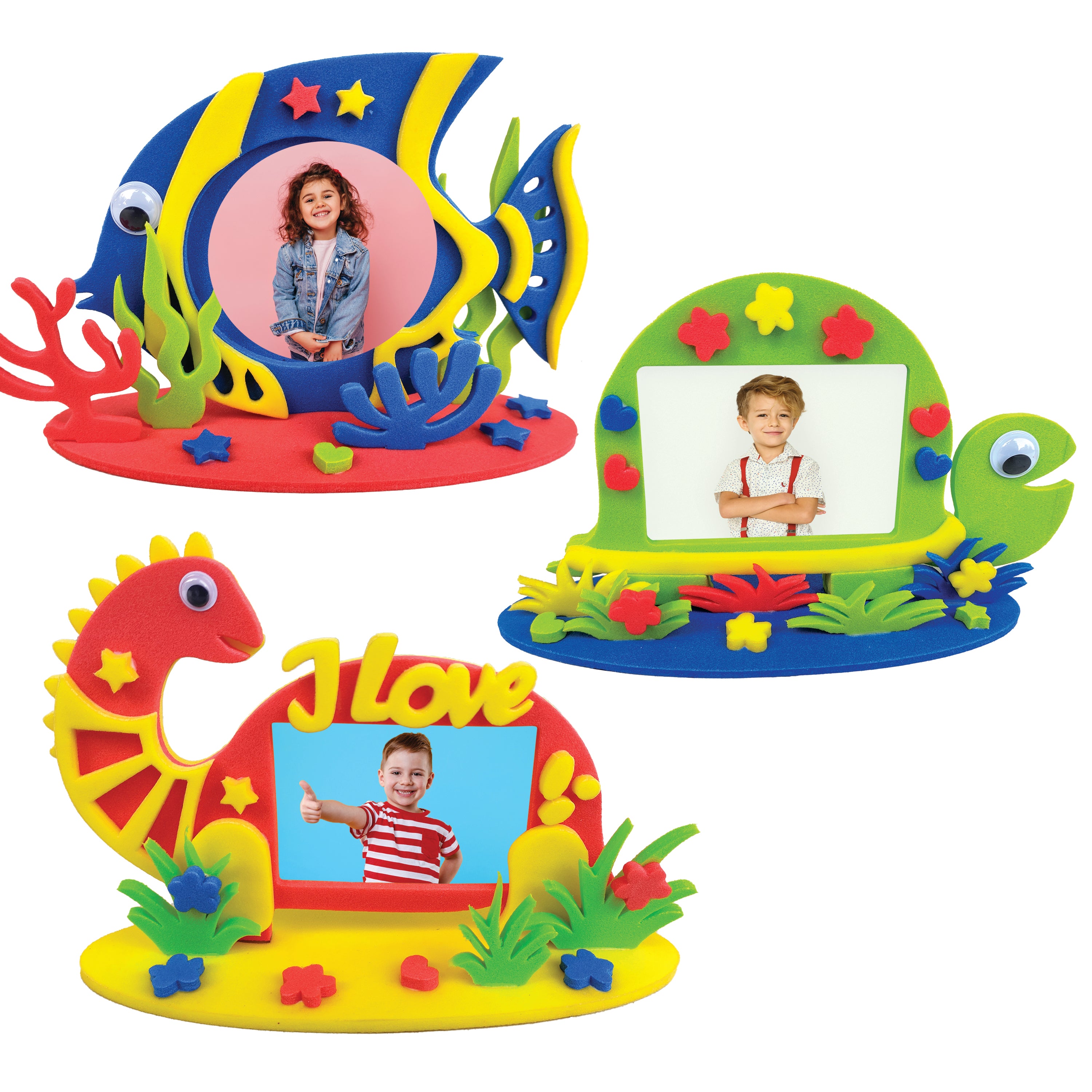 DIY Photo Frames Craft Kit, Age 6+