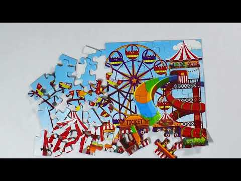 WONDRBOX Birthday Return Gift | Carnival Puzzle-(Pack of 6)